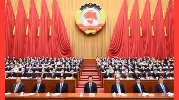 全国政协十三届三次会议闭幕 习近平等出席