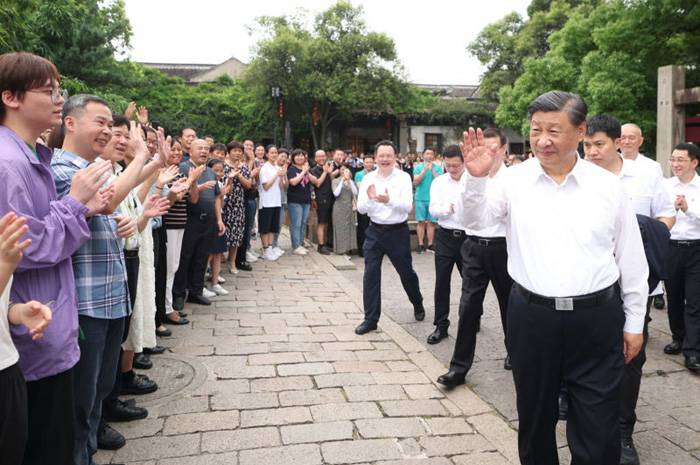 习近平在江苏苏州市考察调研